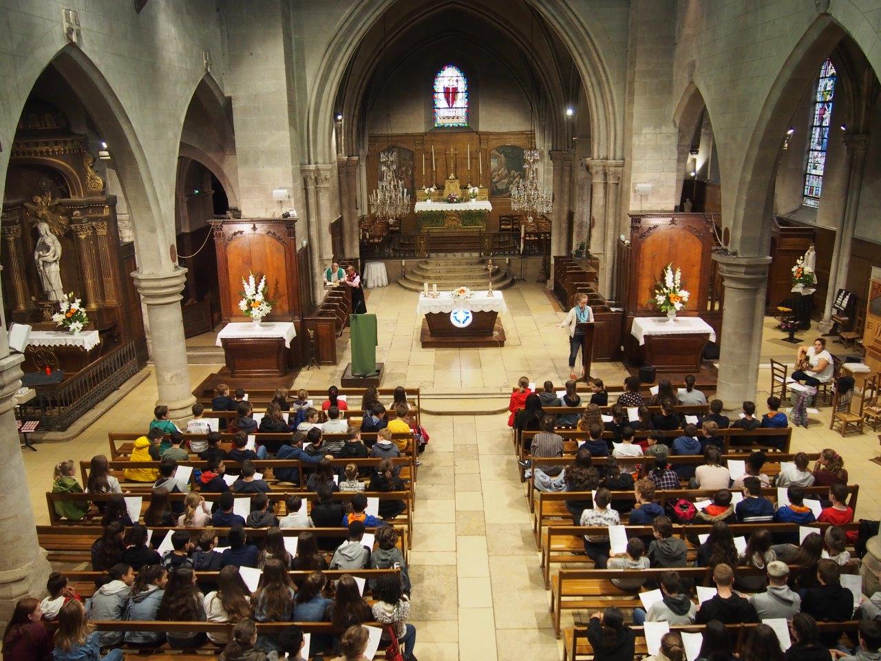 Célébration de rentrée du collège et du lycée