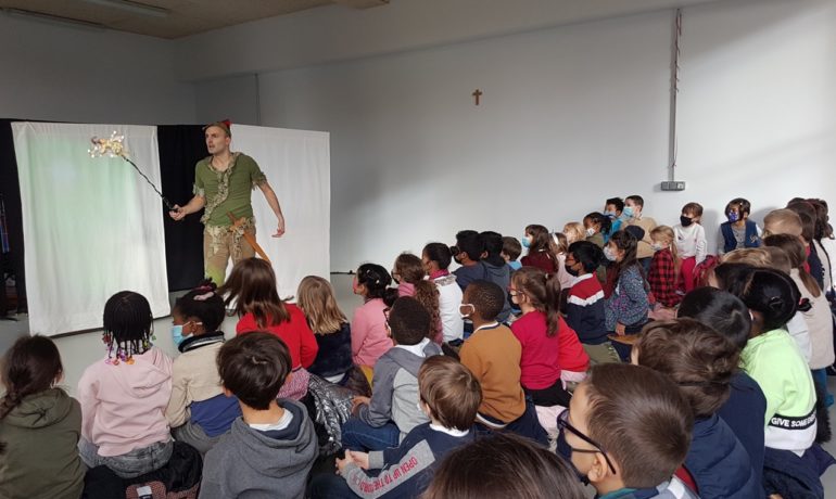 Peter Pan, un spectacle pour toute l'école