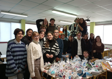 Création artistiques de Baskets des 1ère STD2A
