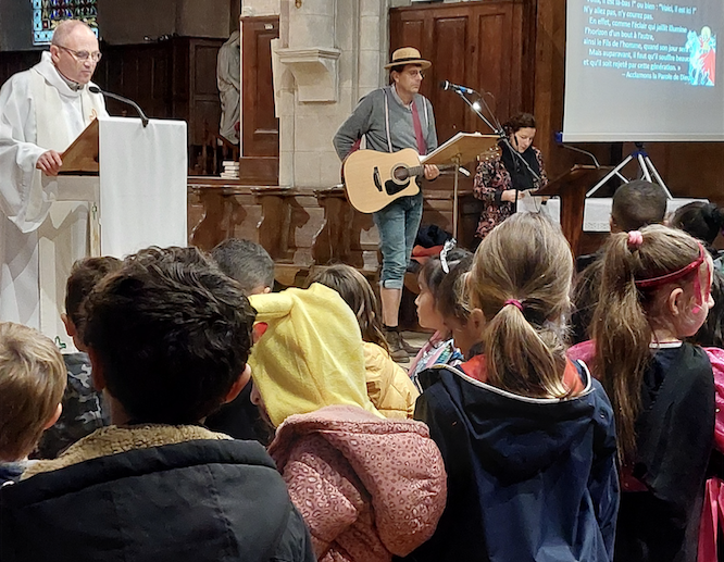 Messe du primaire de la fête de St Martin