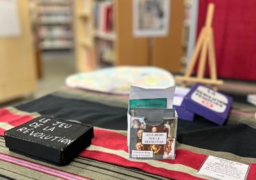 Exposition sur la Révolution Française sous forme de livres pop-up et de jeux faits par les 1ères STD2A