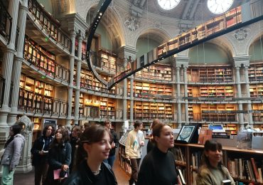 Sortie sur le site Richelieu à la BNF et aux Arts Décos pour l’exposition des années 80 pour les 2ndes et Terminales G