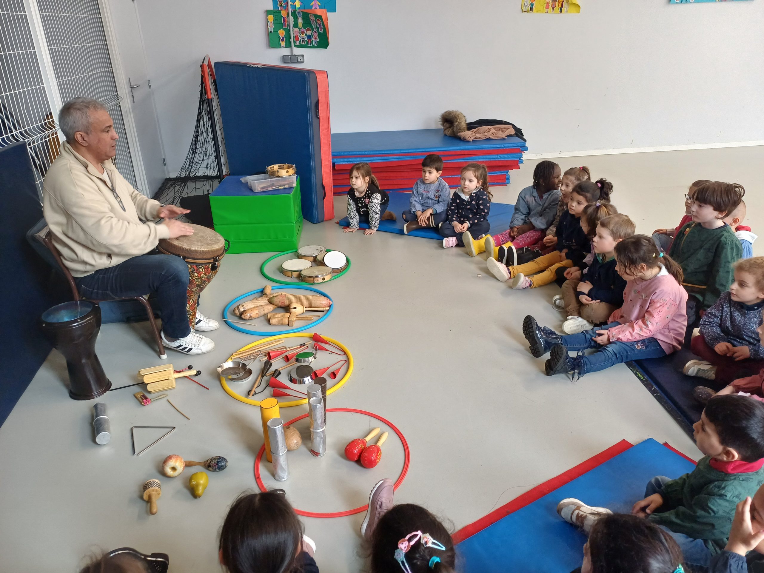 Atelier musique en maternelle